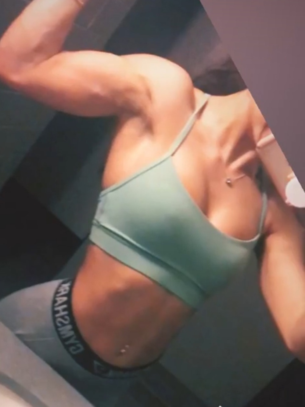 lululemon Light Green Thin-Strap Y Back Sports Bralette